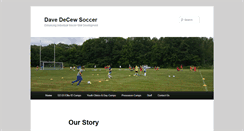 Desktop Screenshot of davedecewsoccer.com